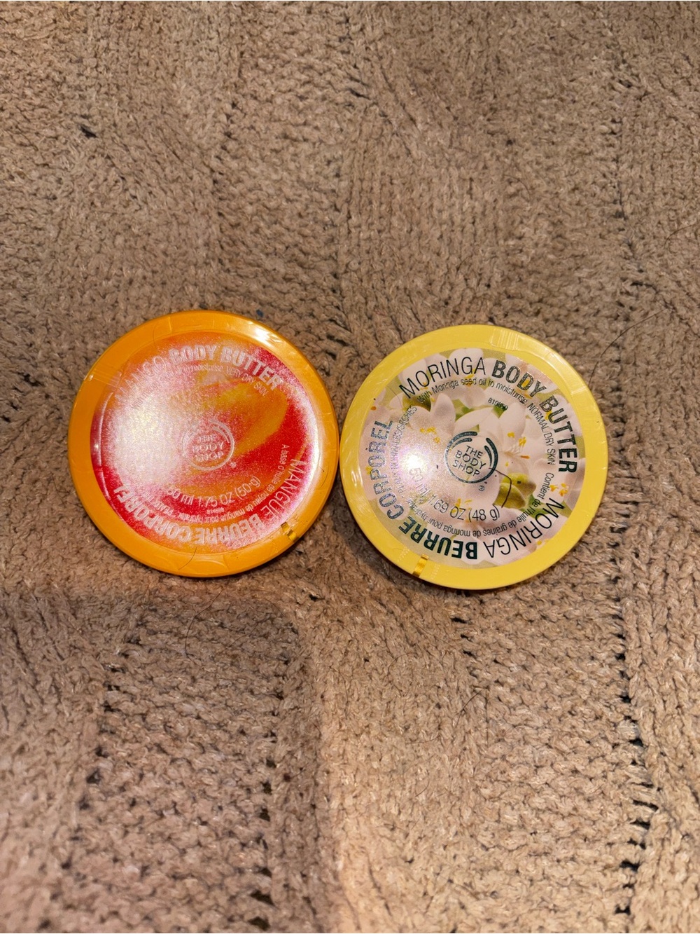 The Body Shop Mango + Moringa Body Butter Duo NWT